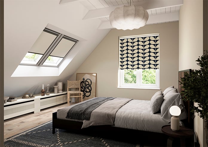 Orla Kiely Jumbo Solid Stem, Whale - Twist&Fit Roller Blind - Image 7